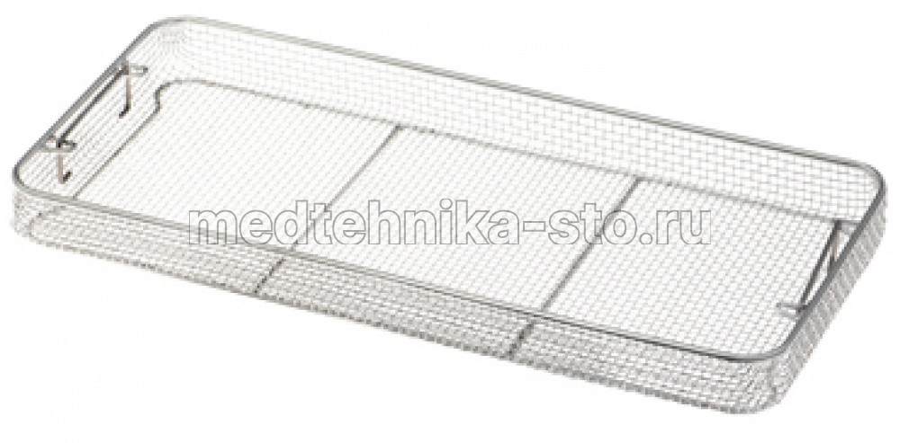 Корзина сетчатая с ручками 540х250х50 мм