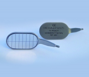 Зеркало стоматологическое овальное родиевое MEGA Parallelometer Германия