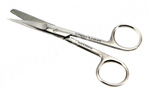 Ножницы с одним острым концом прямые детские, 125 мм, Surgicon